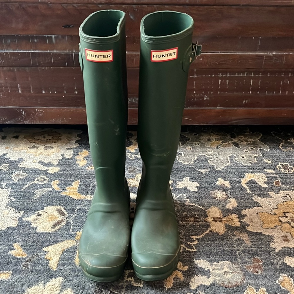 Forest Green Hunter Boots